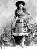 Annie Oakley - 1860-1926 - "Sharpshooter" worked in Buffalo Bill's Wild West Show and Rodeo in North Platte.
