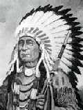 Red Cloud - 1822-1909 - Oglala Sioux leader. - Move mouse pointer over name to see comment.