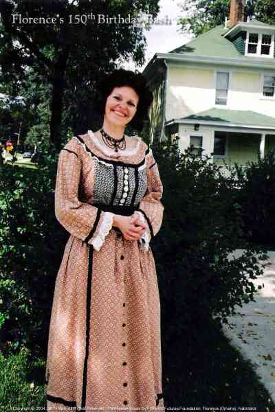 Laura Marr as Eliza Mitchell at the Keirle House.